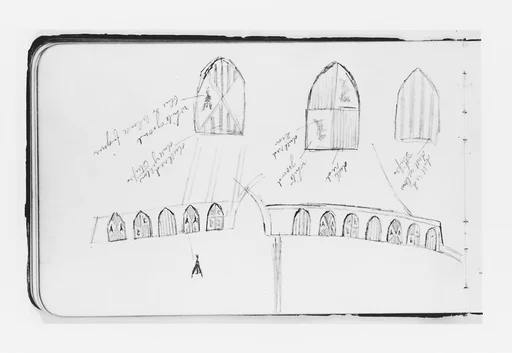 Studies of Coats of Arms for the Landing of Columbus (from Sketchbook)