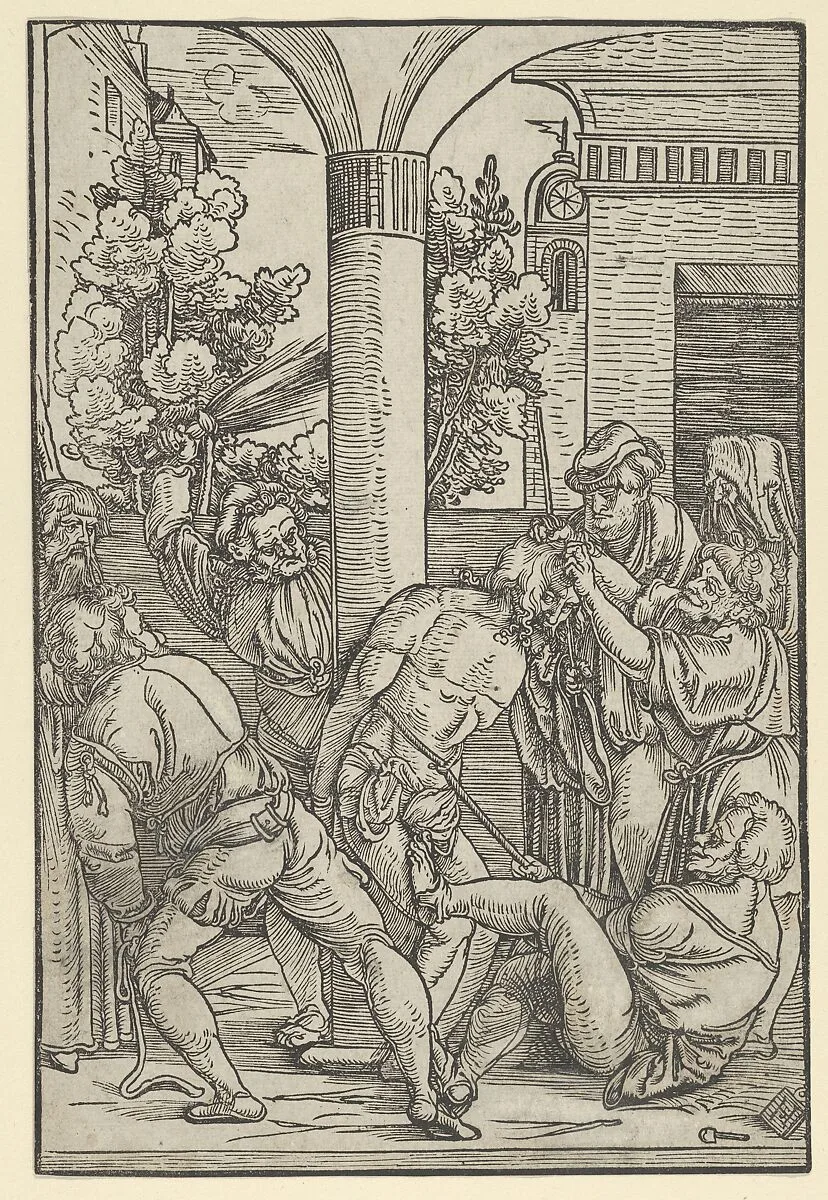 The Flagellation, from The Life of Christ — Hans Schäufelein