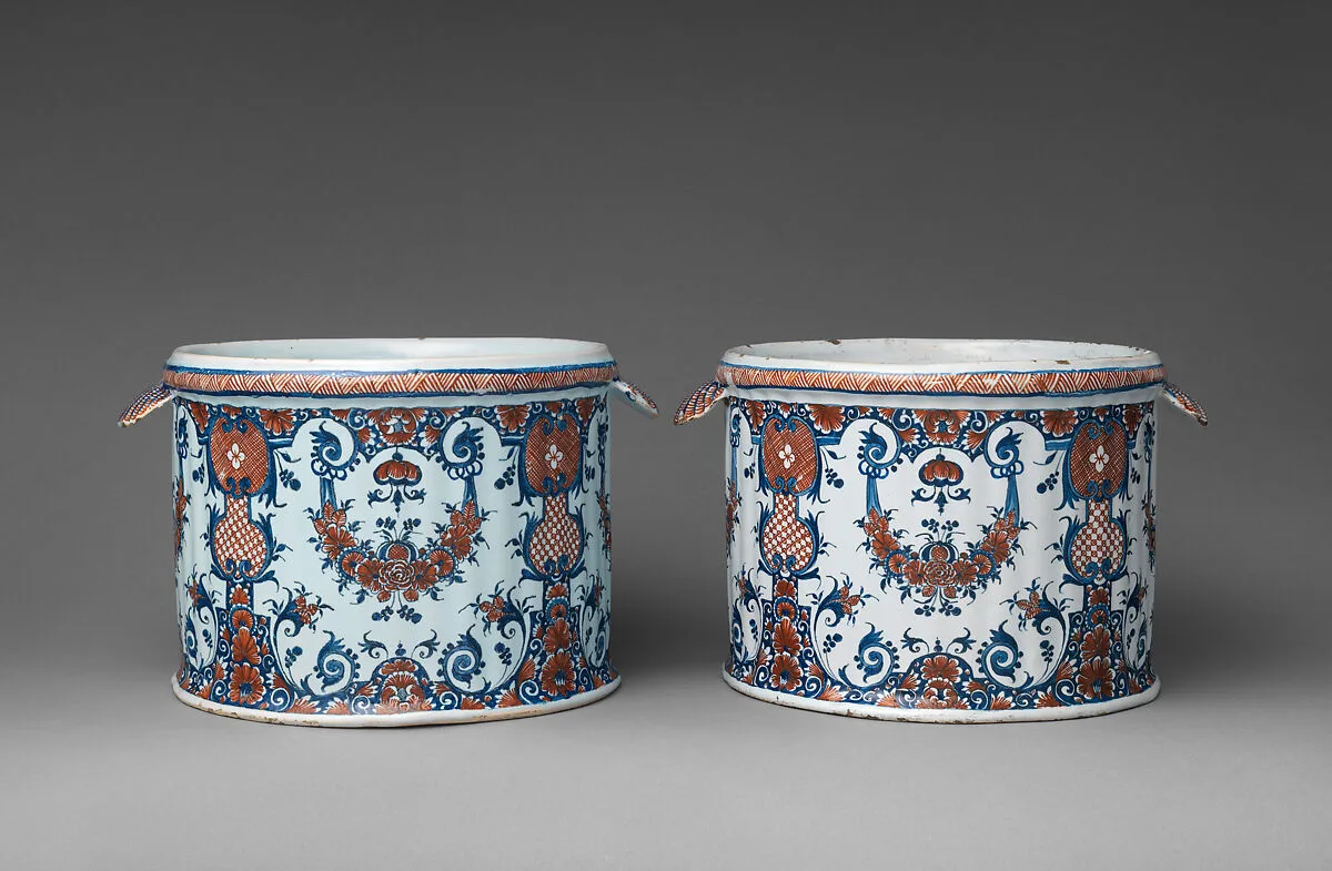 Pair of jardinières or wine coolers — Unknown