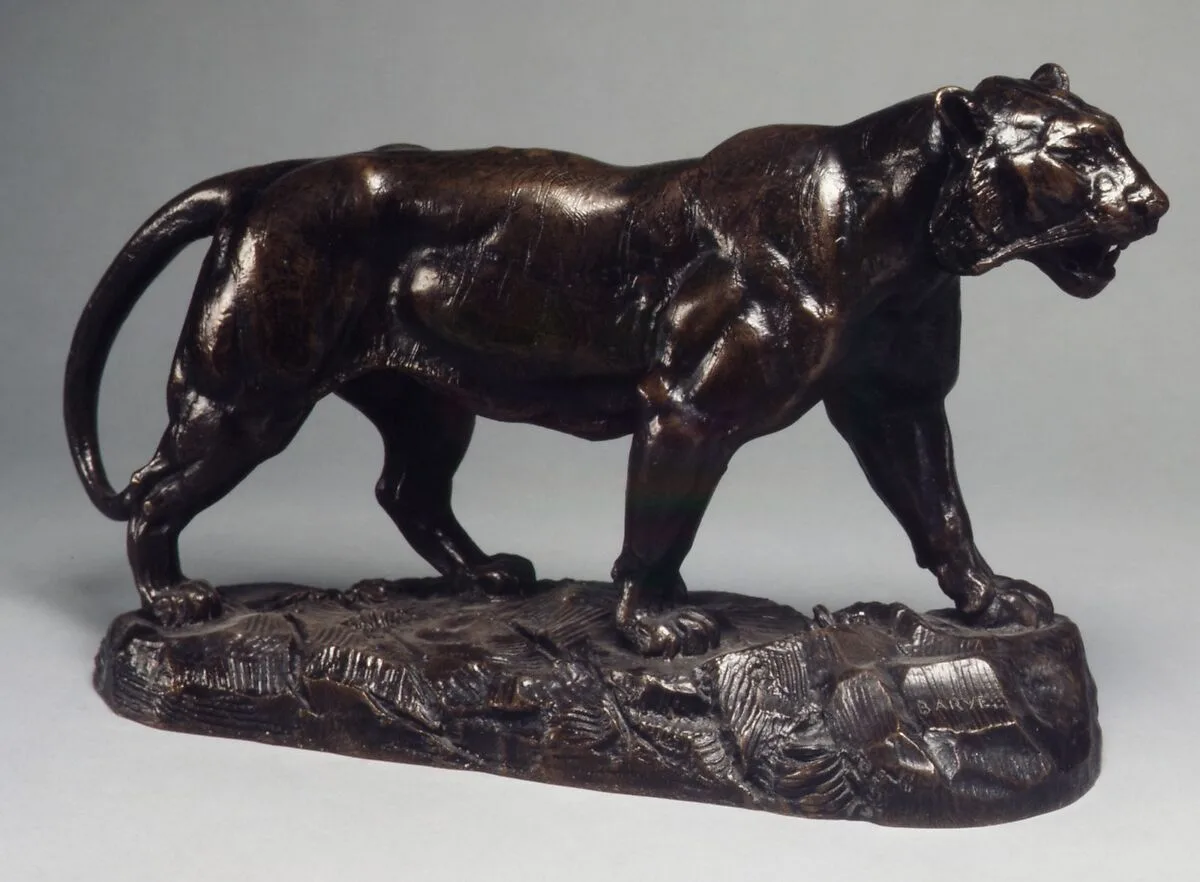 Walking Tiger (Un tigre qui marche) — Antoine-Louis Barye