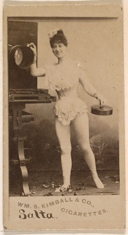 Miss Salta, from the Actresses series (N203) issued by Wm. S. Kimball & Co. — William S. Kimball & Company