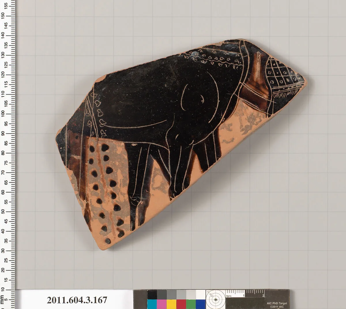 Terracotta fragment of an amphora (jar) — Unknown