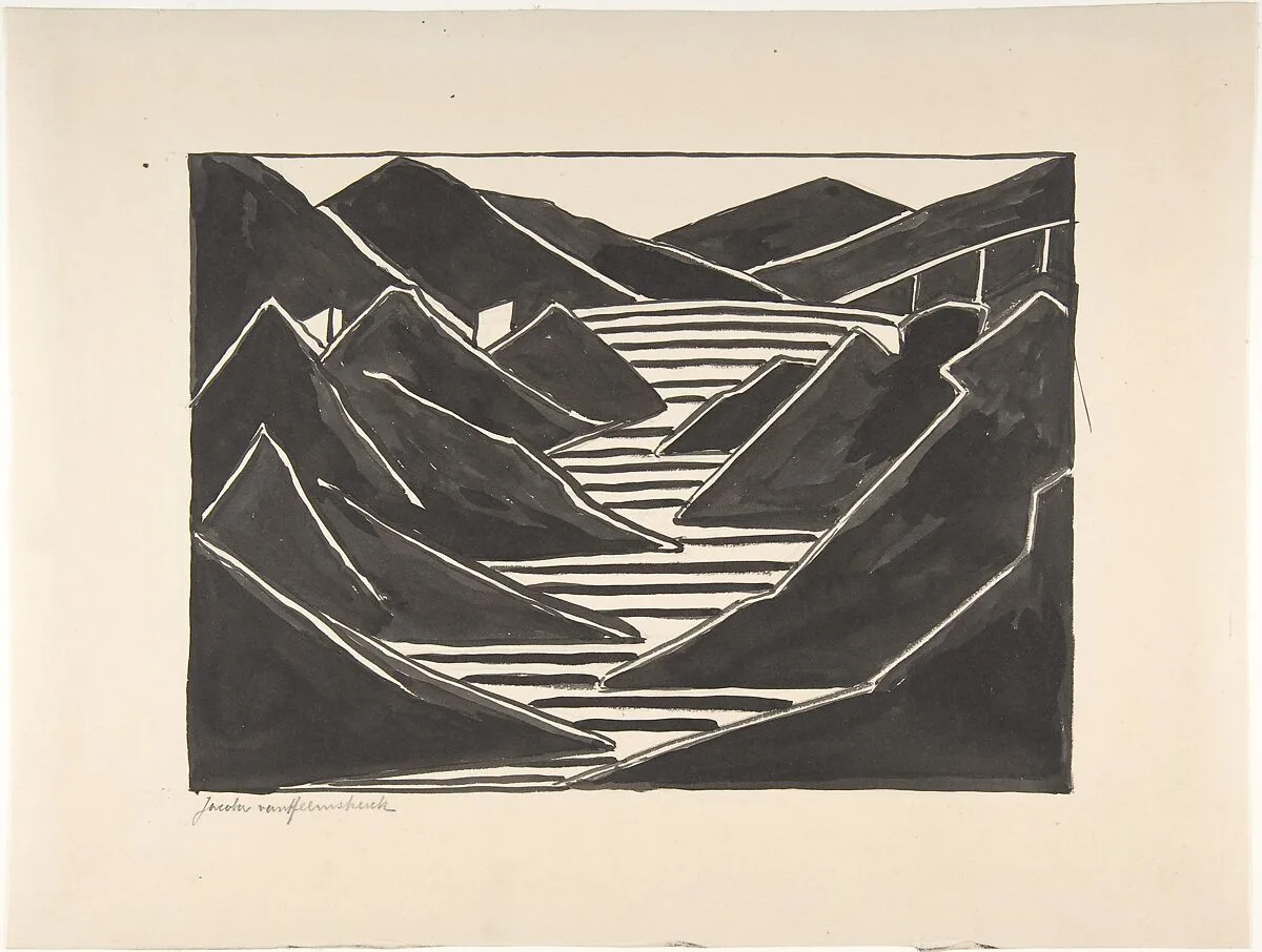 Composition (Fjord) — Jacoba van Heemskerck