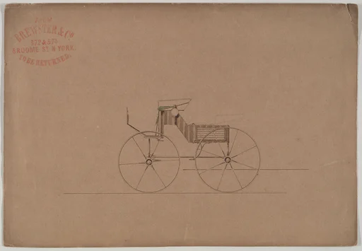 Design for 4 seat Phaeton, no top (unnumbered)