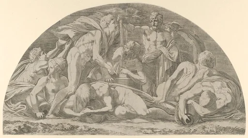Jupiter Pressing the Stormclouds