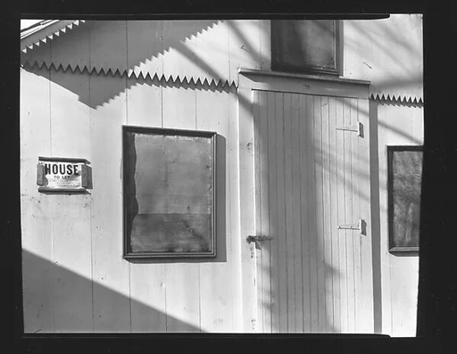 [Clapboard House Façade, Ossining, New York or Charleston, South Carolina]
