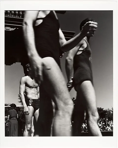 Towards the Pool — John Gutmann