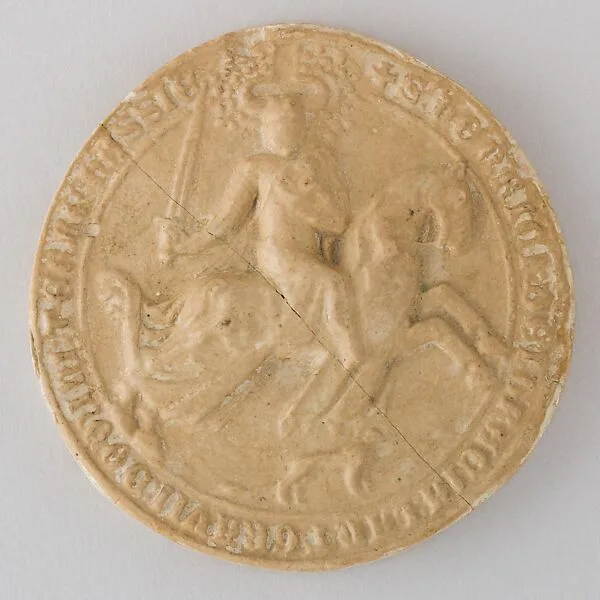 Reproduction of the Seal of Landgraf Heinr. II der Eiserne von Hessen, 1338 — Unknown