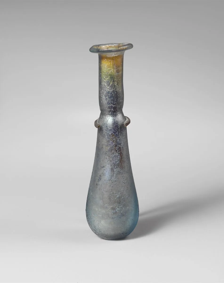 Glass perfume bottle — Unknown