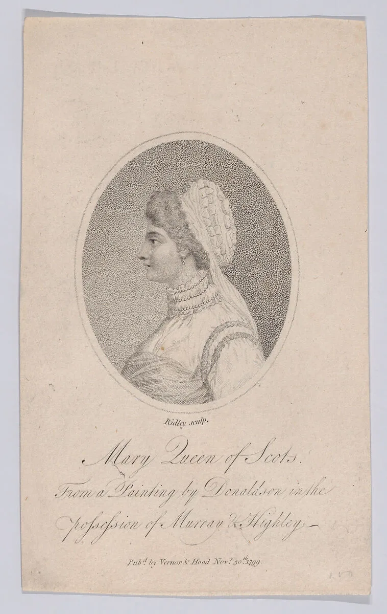 Mary, Queen of Scots — Mary, Queen of Scots|William Ridley|Vernor and Hood, London