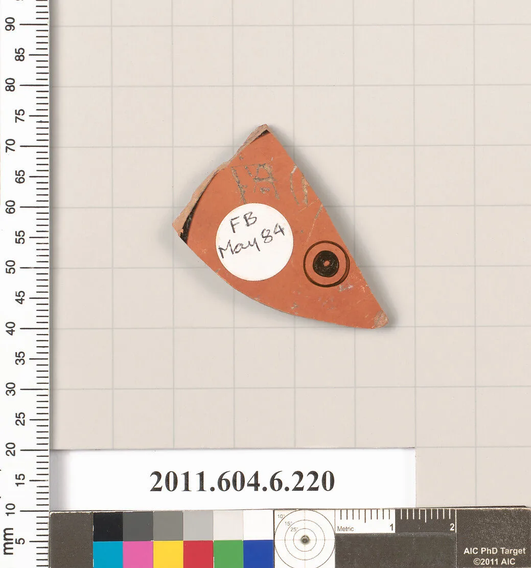 Terracotta fragment of an open shape — Unknown