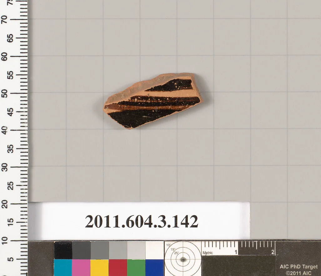 Terracotta fragment from a closed shape — Unknown