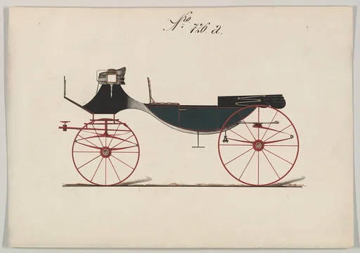 Design for Vis-à-vis/ Caleche, no. 726a