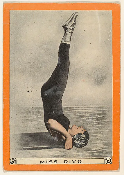 Miss Divo, No. 46, Artificial Respiration, from the Champion Women Swimmers series (T221), issued by Pan Handle Scrap — Pan Handle Scrap Company