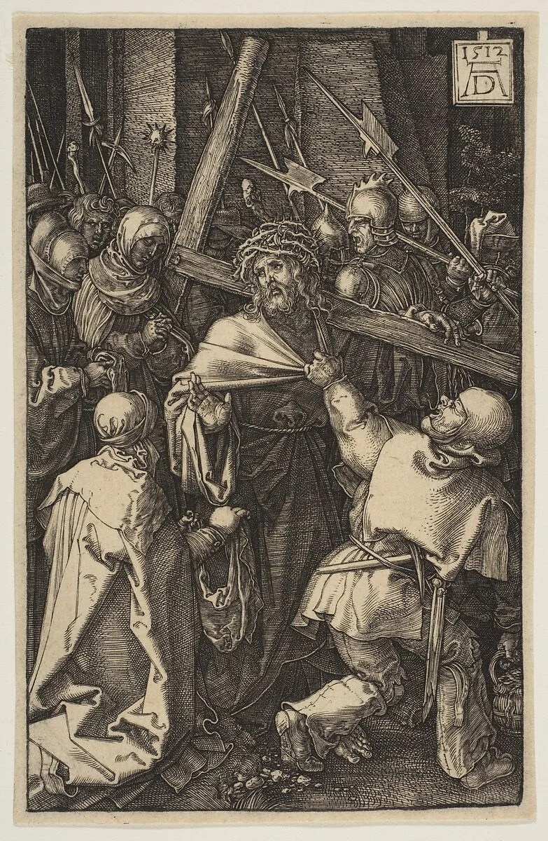 Christ Carrying the Cross, from "The Passion" — Albrecht Dürer