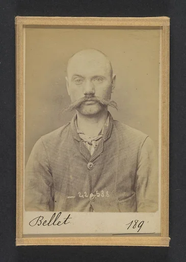 Bellet. Eléonore. Alexandre. 29 ans, né le 23/9/65 à Salouel (Somme). Teinturier. Anarchiste. 3/7/94.