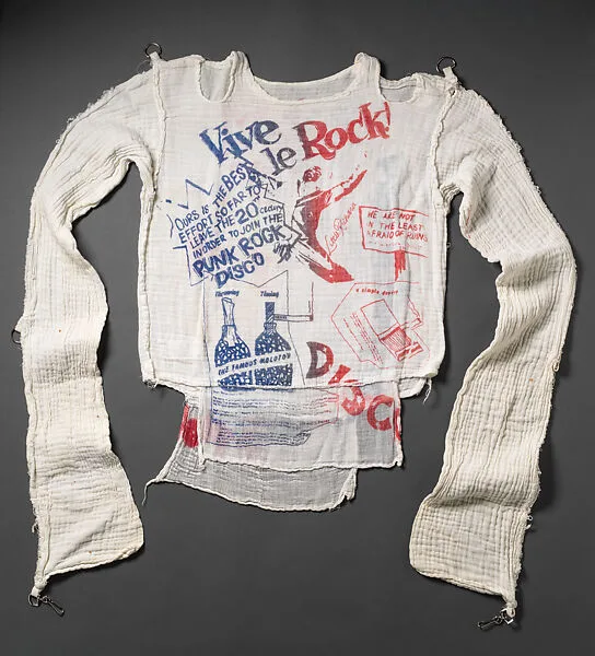 “Vive le Rock” T-shirt — Vivienne Westwood|Malcolm McLaren|Seditionaries