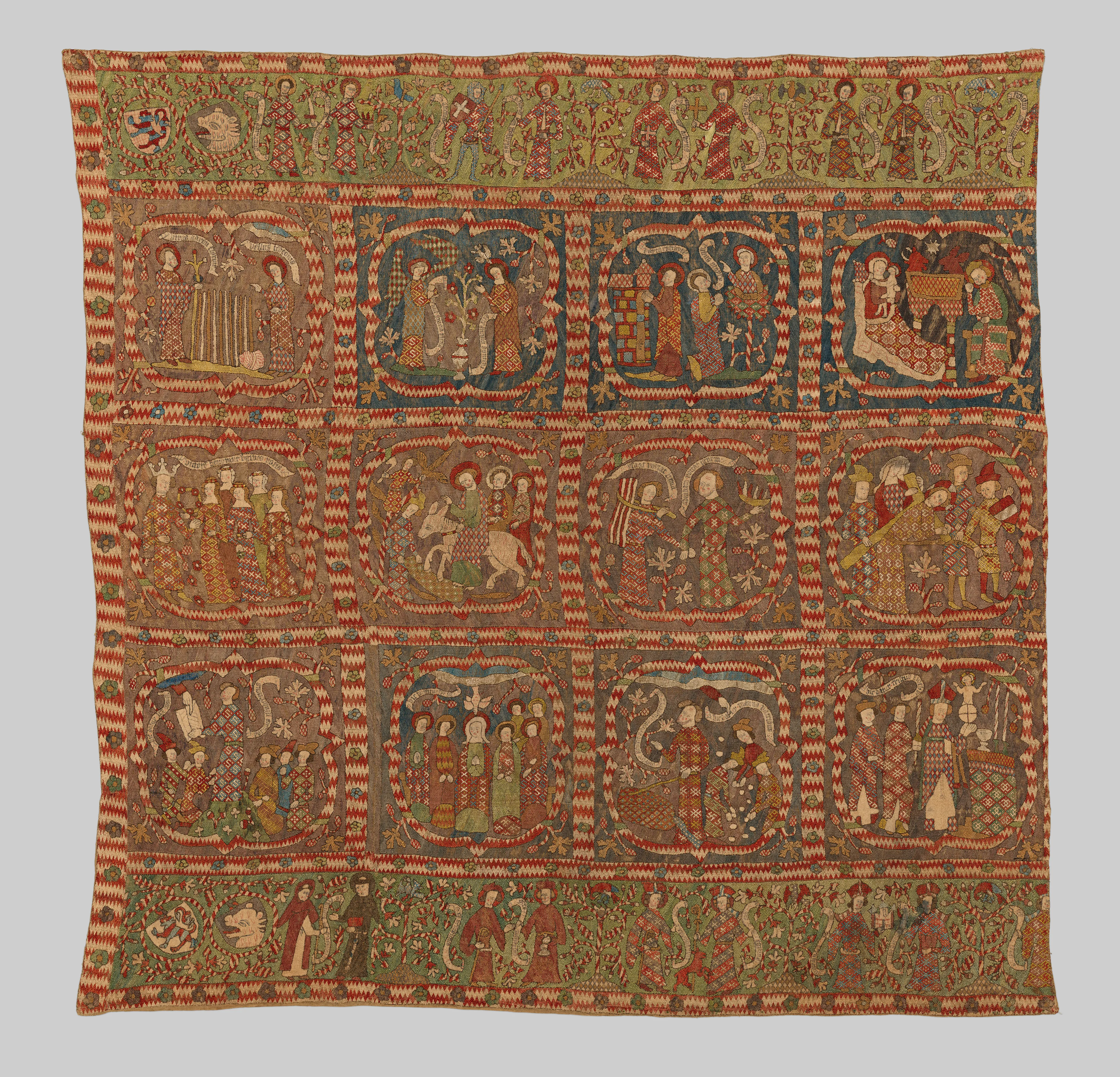 Embroidered Hanging — Unknown