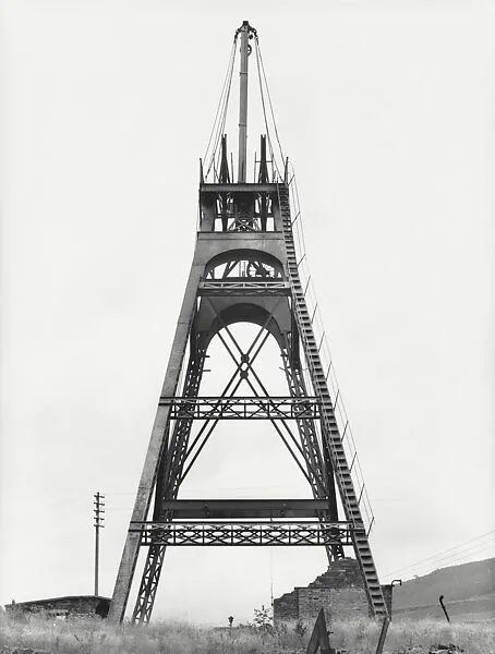 Winding Tower, Cwm Cynon Colliery, Mountain Ash, South Wales, Great Britain — Bernd Becher|Bernd and Hilla Becher|Hilla Becher