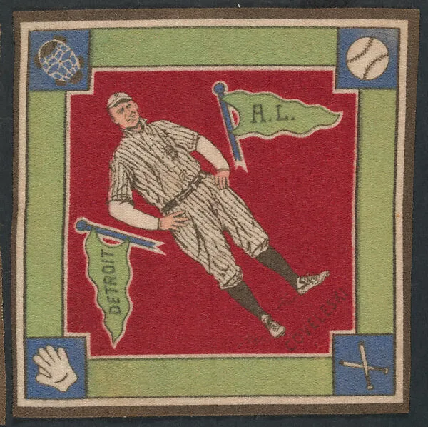 Harry Coveleski, Detroit, American League from Baseball Players Felt Blanket series (B18) — Unknown