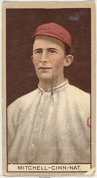 Mike Mitchell, Cincinnati, National League, from the Brown Background series (T207) for the American Tobacco Company — American Tobacco Company