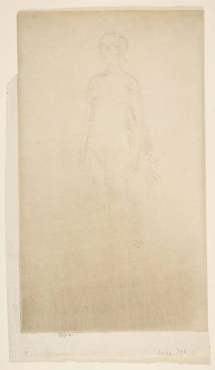 Nude Woman Standing — James McNeill Whistler