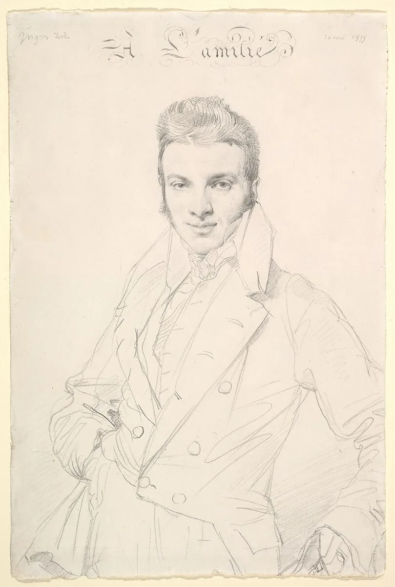 Jean-Joseph Fournier — Jean Auguste Dominique Ingres