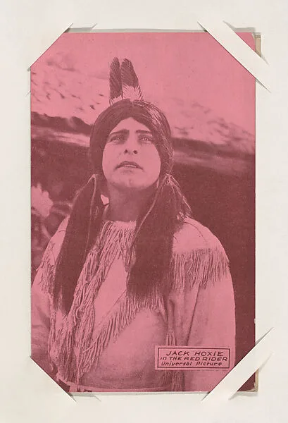 Jack Hoxie in The Red Rider from Western Stars or Scenes Exhibit Cards series (W412) — Unknown