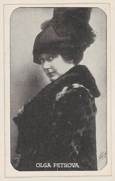 Olga Petrova from Kromo Gravure "Leading Moving Picture Stars" (W623) — Kromo Gravure Photo Company, Detroit, Michigan
