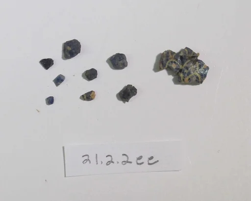 Inlay elements from shrine