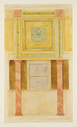 Design for wall and ceiling elevation