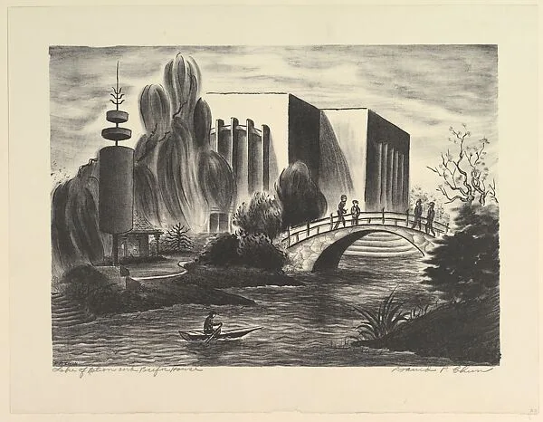 Lake of Nation and Pacific House — David Paul Chun|WPA