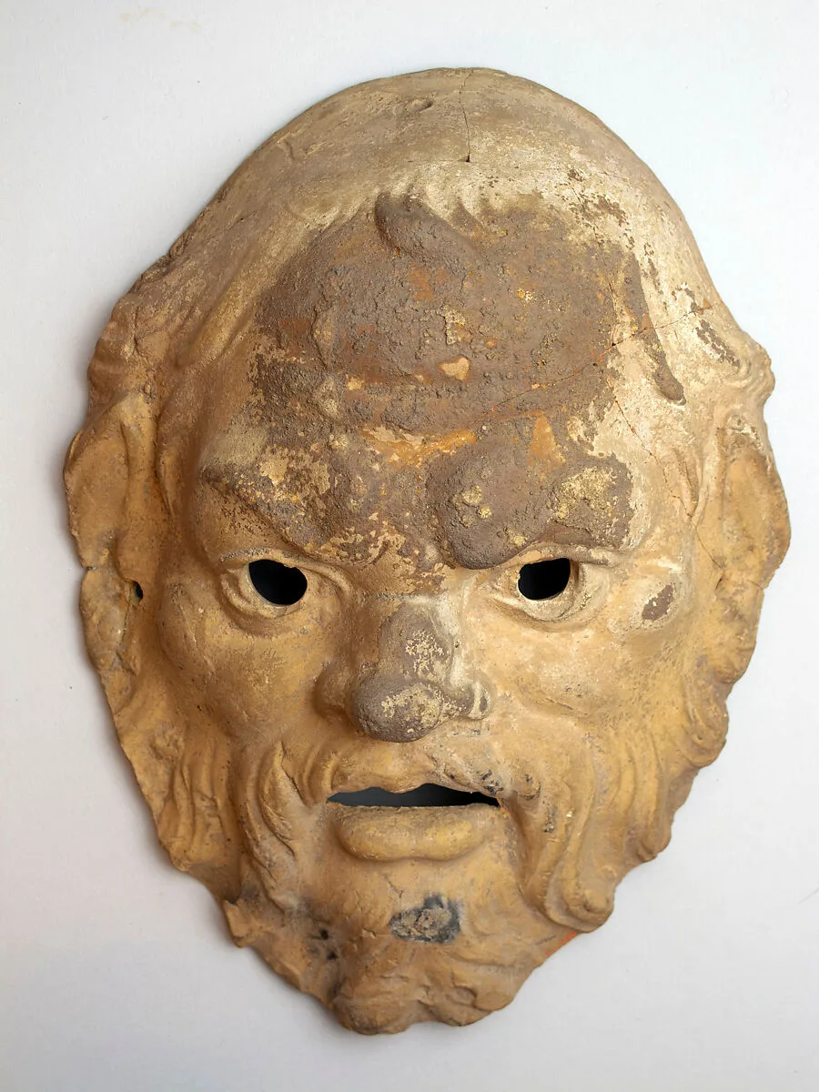 Terracotta mask — Unknown
