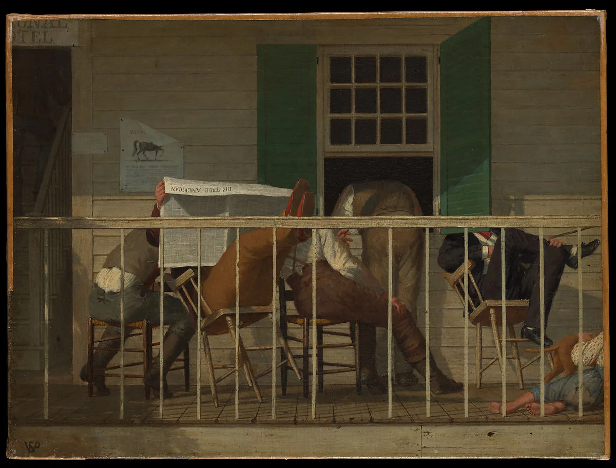 The True American — Enoch Wood Perry