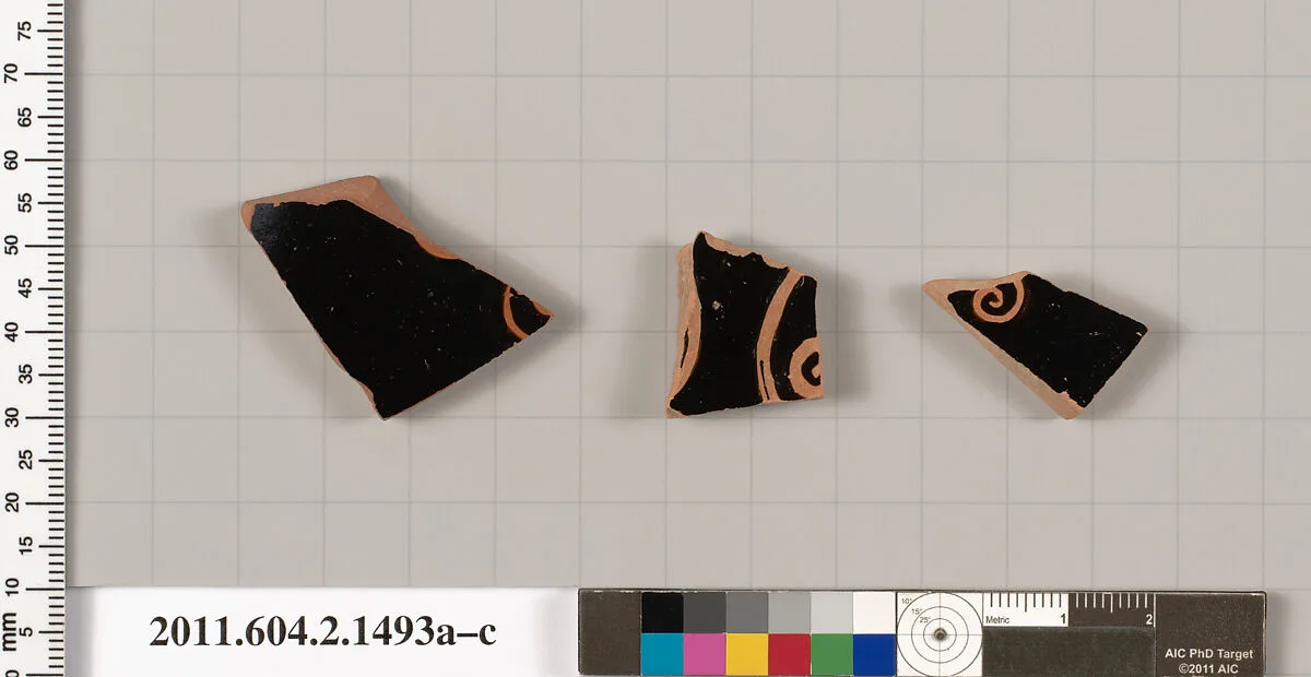 Terracotta fragments of skyphoi (deep drinking cups) — Unknown