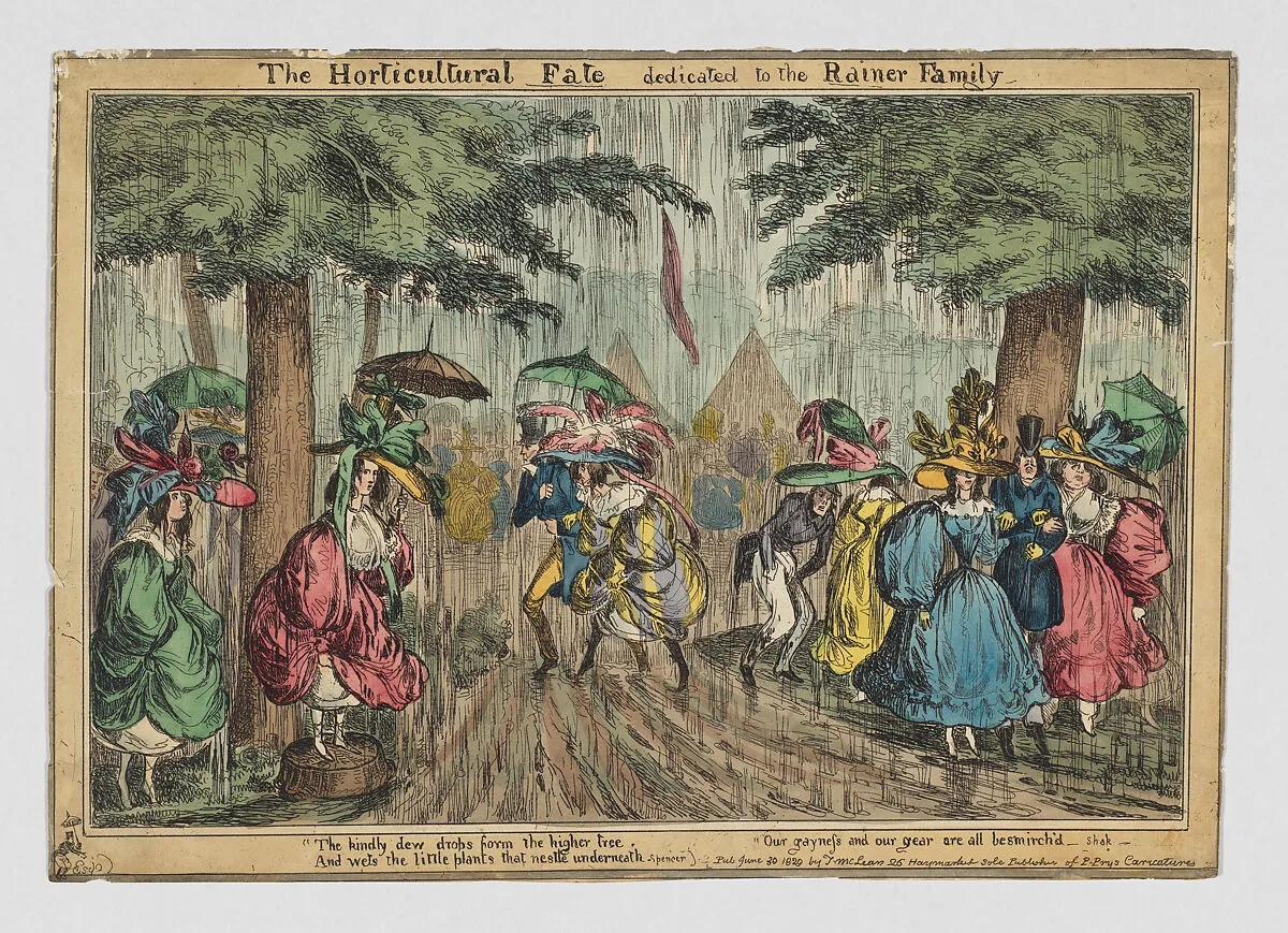The Horticultural Fate–dedicated to the Rainer Family — William Heath ('Paul Pry')|Thomas McLean|William Shakespeare|Edmund Spenser