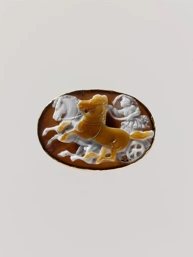 Sardonyx cameo of Aurora driving her chariot