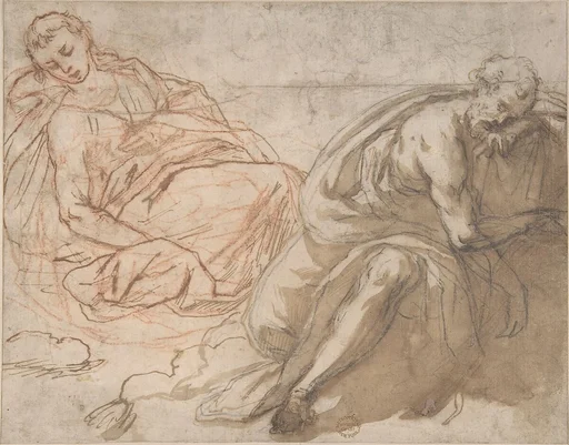 Two Sleeping Figures