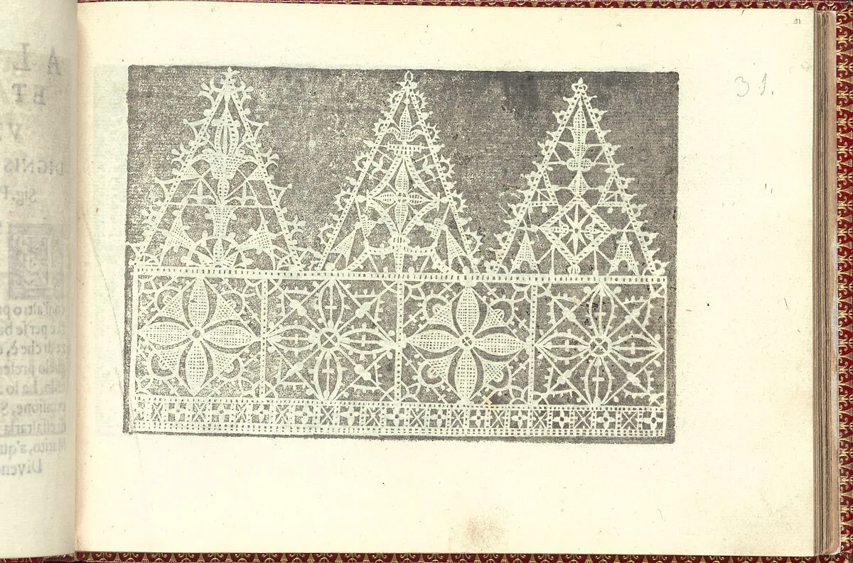 Corona delle Nobili et Virtuose Donne: Libro I-IV, page 31 (recto) — Cesare Vecellio
