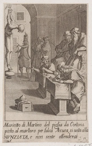 Mariotto di Martino, from Scelta d'Alcuni Miracoli e Grazie della Santissima Nunziata di Firenze (Selection of Some Miracles and Graces that Occurred in the Church of the Annunziata in Florence)