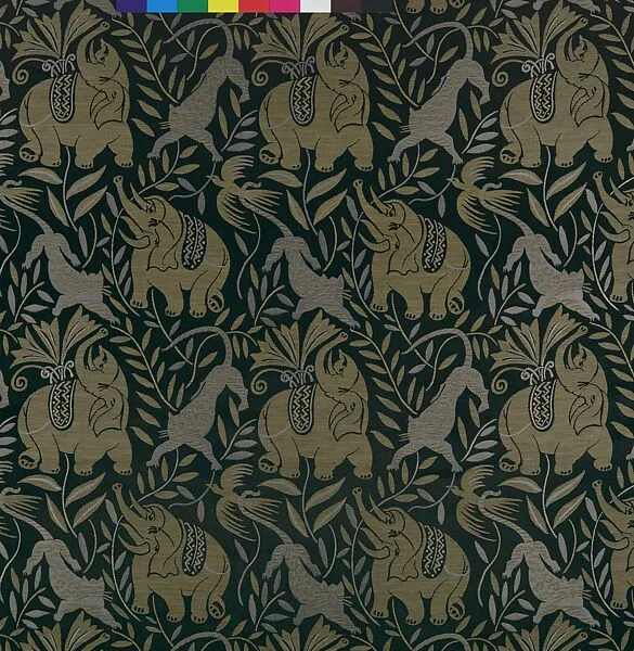 "La Jungle" (The Jungle) — Raoul Dufy|Bianchini-Férier