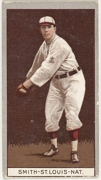 Wallace Smith, St. Louis, National League, from the Brown Background series (T207) for the American Tobacco Company — American Tobacco Company
