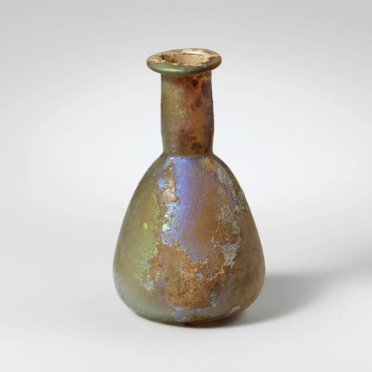 Glass perfume bottle — Unknown