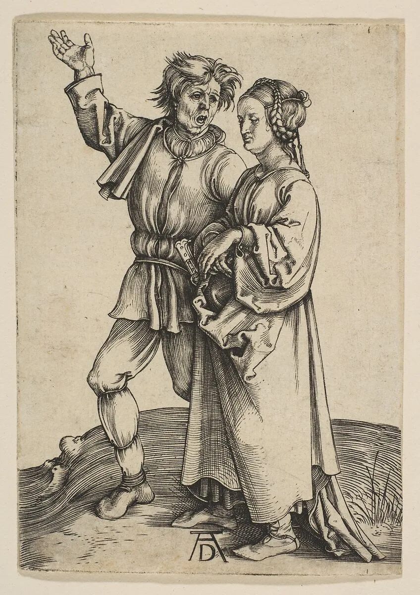 The Peasant and His Wife — Albrecht Dürer