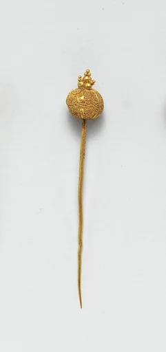Gold pin