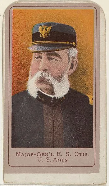 Major-General E. S. Otis, United States Army, from the Heroes of the Spanish War series (T175) — Kinney Brothers Tobacco Company|American Tobacco Company