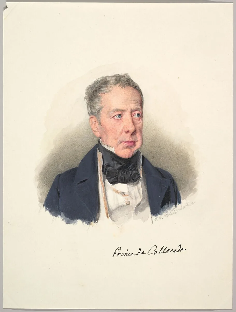 Prince Rudolph Joseph of Colloredo-Mansfeld — Ferdinand Georg Waldmüller