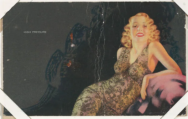 High Pressure from All American Girls series (W424) — International Mutoscope Reel Company