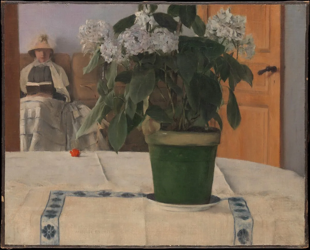 Hortensia — Fernand Khnopff