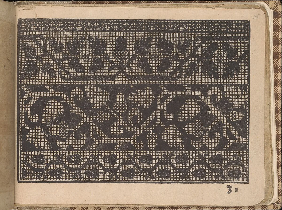 New Künstlichs Modelbuch (Page 35 recto) — Bernhard Jobin